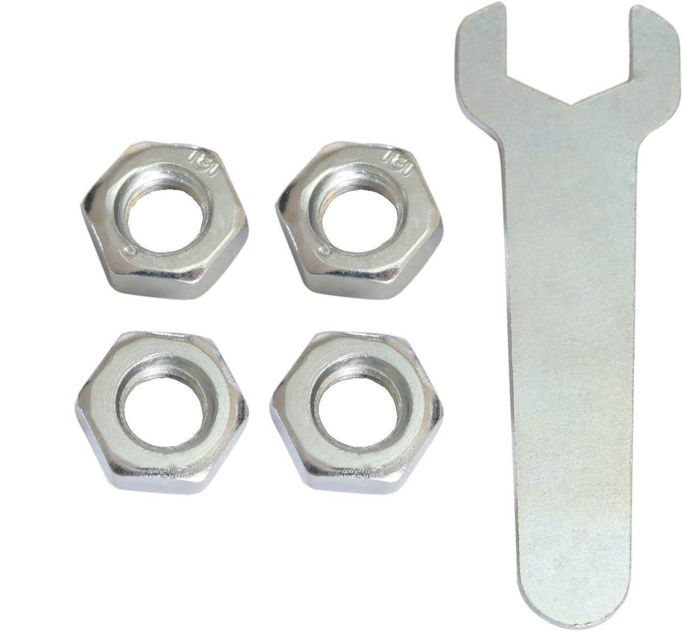 MySit 3-Inch Heavy-Duty Threaded Stem Caster Wheel with 3/8"-16 x 1-1/2" Stem