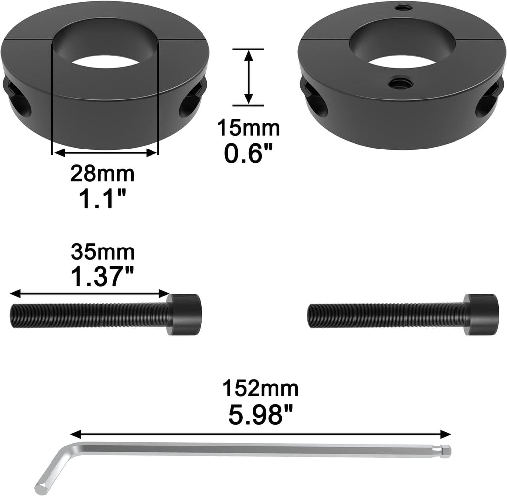 Mysit 28mm office chair gas cylinder removal tool kit on a white background