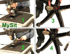 MySit 8-Inch Extended Height Office Chair Gas Lift Cylinder Replacement, Class 4
