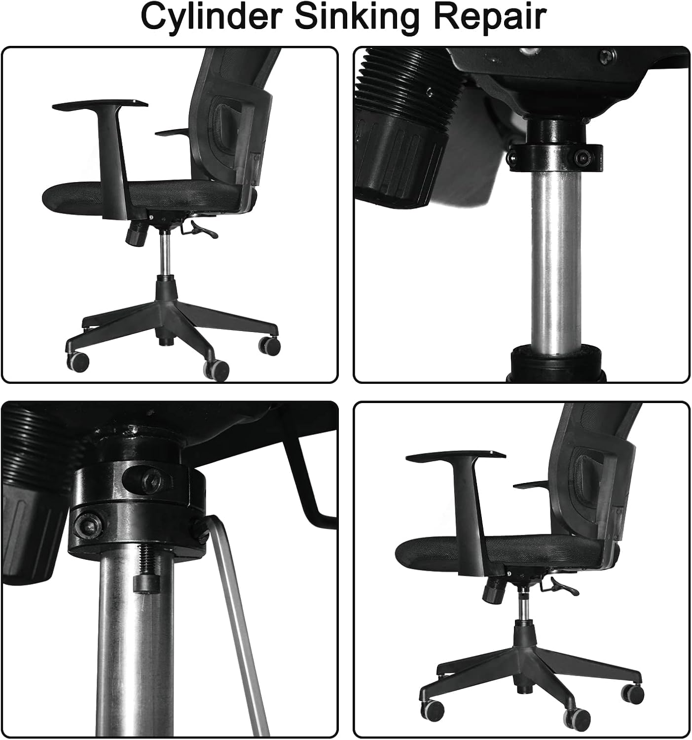 Mysit 28mm office chair gas cylinder removal tool kit on a white background