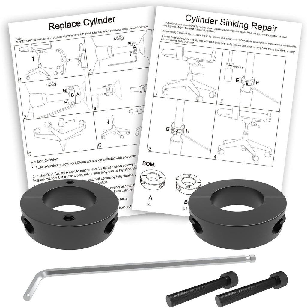 Mysit 28mm office chair gas cylinder removal tool kit on a white background